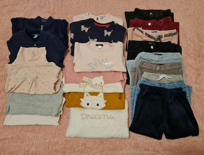 Lot de vêtements hiver filles 3 ans (19 pièces)