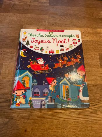 Livre Cherche et trouve et compte Joyeux Noël !