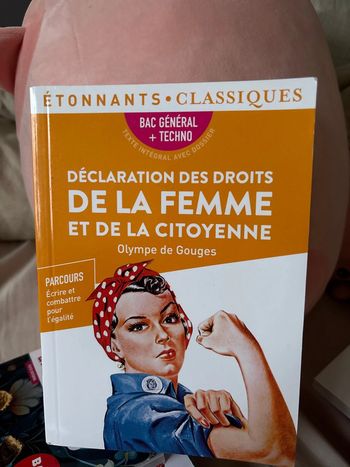 Déclaration des droits de la femme et de la citoyenne