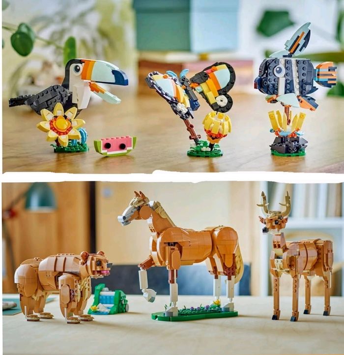 Lego creator le toucan tropical et le beau cheval - photo numéro 2