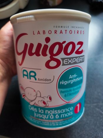 Boîte de lait guigoz