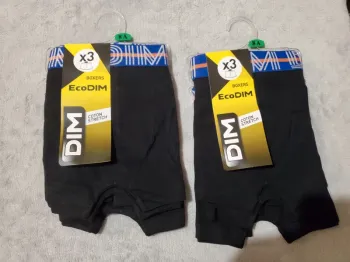 Lot de 6 boxer Dim taille 8 ans