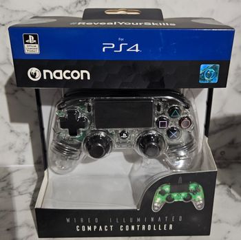 Manette de jeux PS4 rétro-éclairé filaire Nacon 