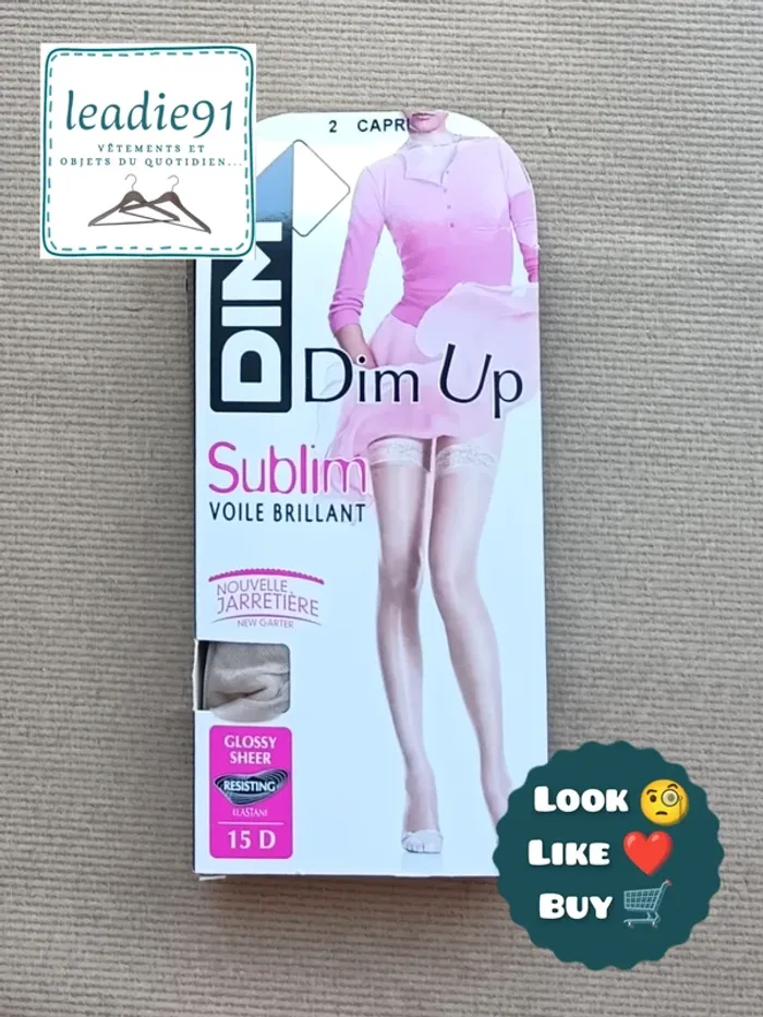 bas Sublim voile brillant Dim Up DIM femme NEUF