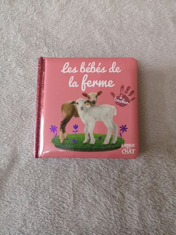 Livre les bébés à la ferme à toucher