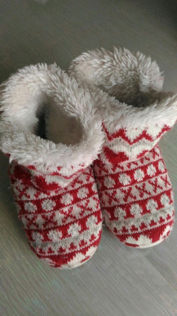 chaussons bottines fille hiver