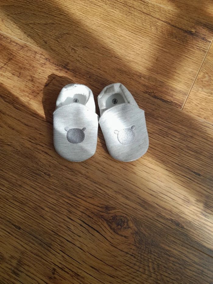 Chaussons t 19 20 ourson