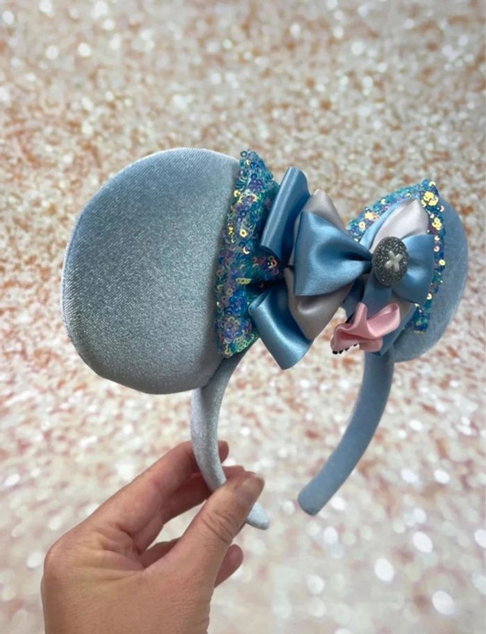 Ears serre-tête Disney Bourriquet Disneybound - Disney store officiel + noeud de créatrice - photo numéro 5
