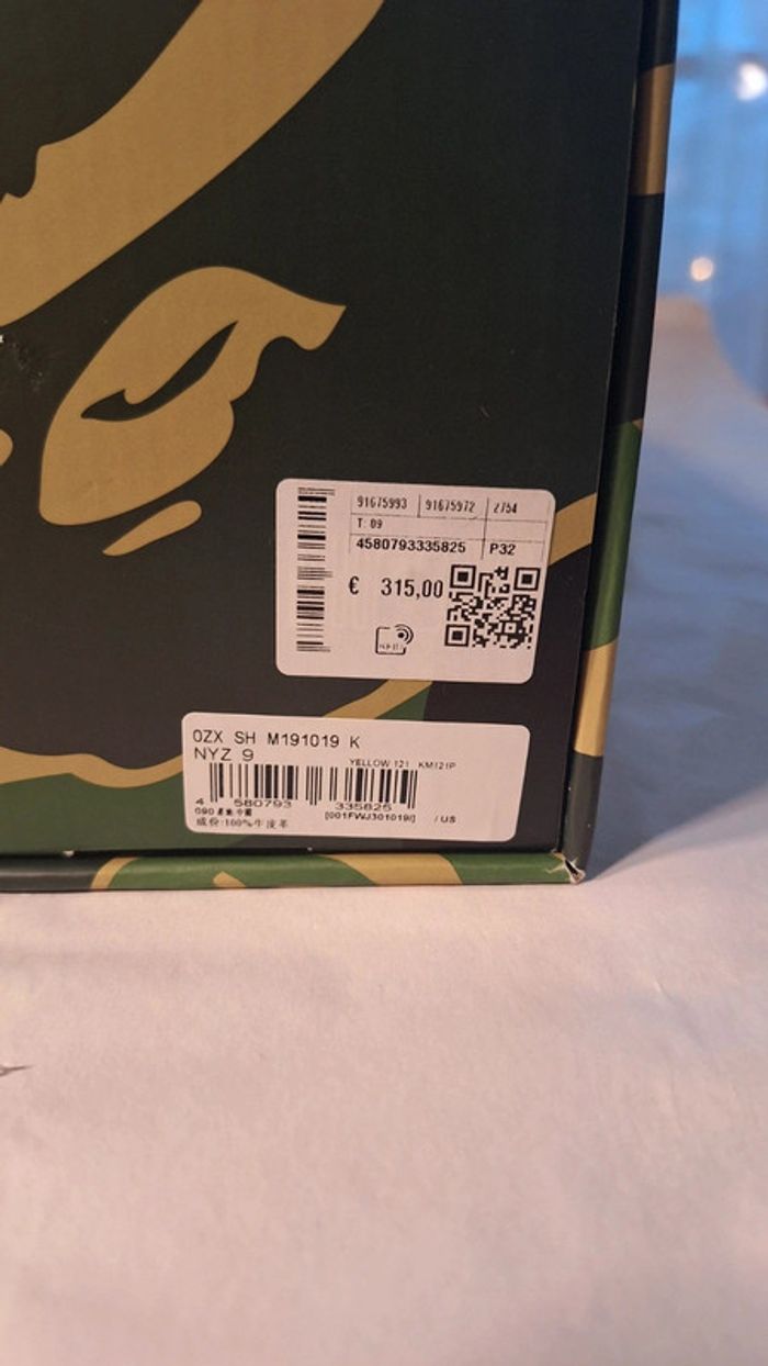Chaussures neuves a bathing ape taille 09 - photo numéro 11
