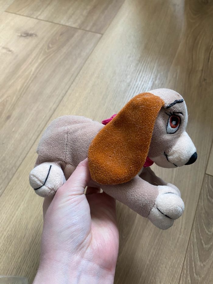 Peluche lady de la belle et le clochard Disney - photo numéro 3