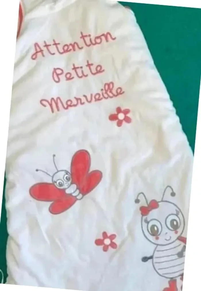 Gigoteuse turbulette ajustable fille Kimbaloo 6-24 mois attention petite merveille