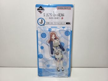 The Quintessential Quintuplets Stand Acrylic 2D Ichiban Kuji J NAKANO Miku