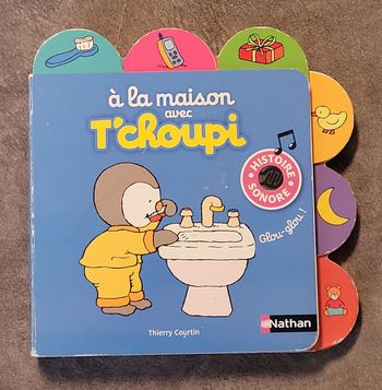 A la maison avec T'choupi - Tome 6 Thierry Courtin (Illustrations)