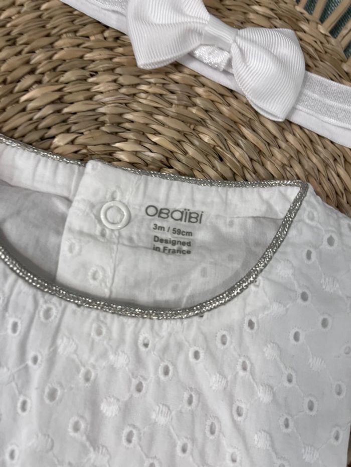 Ensemble cérémonie taille 3 mois - photo numéro 4