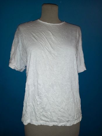 Tee-shirt Zara froissé S