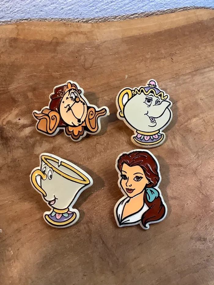 Pins Disney vintage la belle et la bêtes