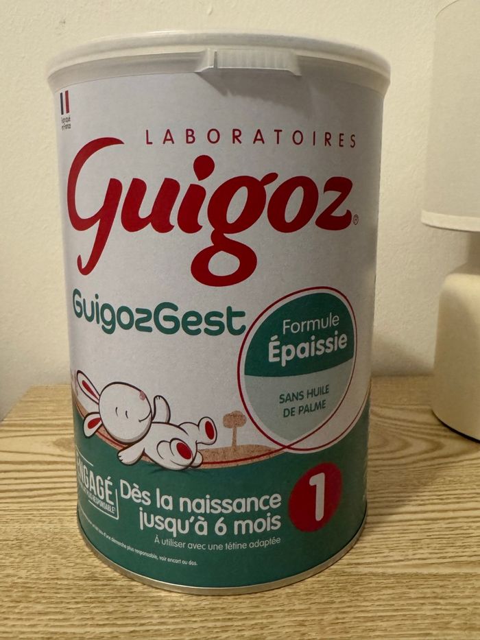 Guigoz Digest neuf – Lait épaissi pour nourrisson, DLC 2027 - photo numéro 3