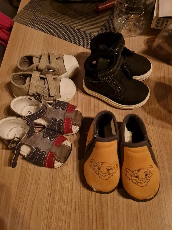 Lot de 4 paires de chaussures