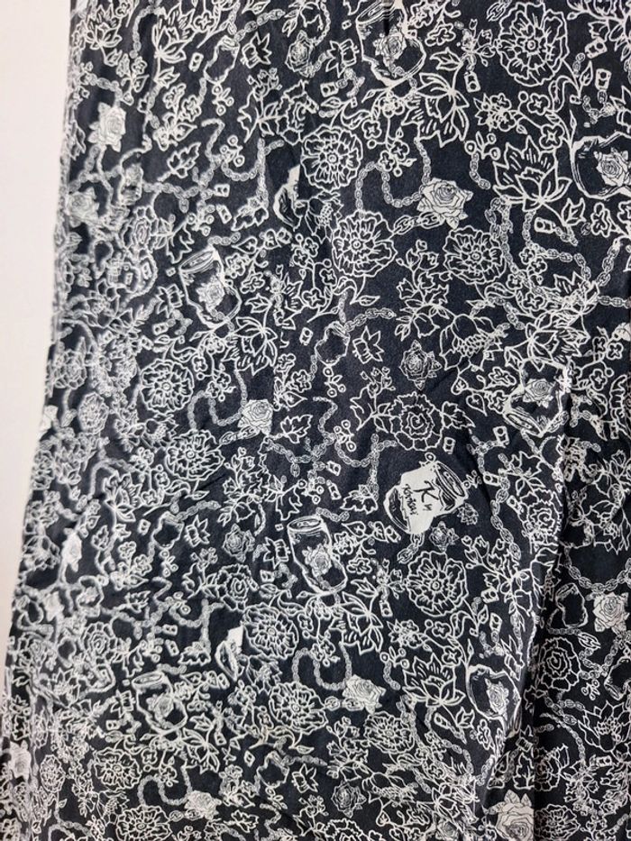 Robe très légère noire et blanche 12 ans kookai - photo numéro 2