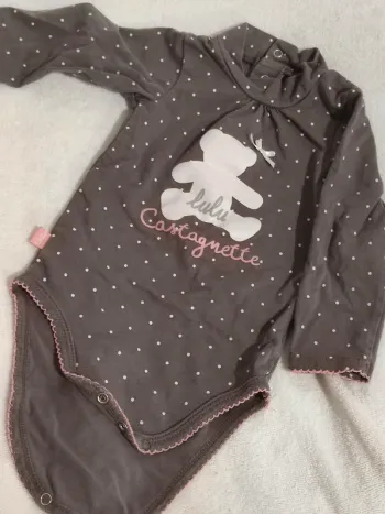 Body Manches Longues - 12 Mois - Fille