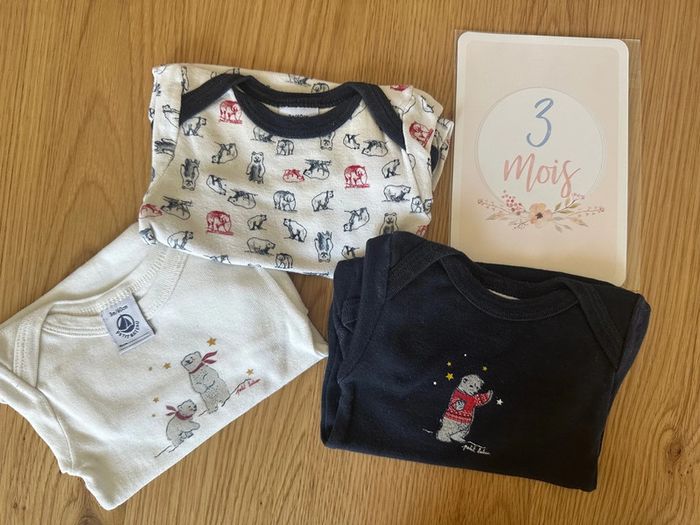 Lot bodies Petit bateau