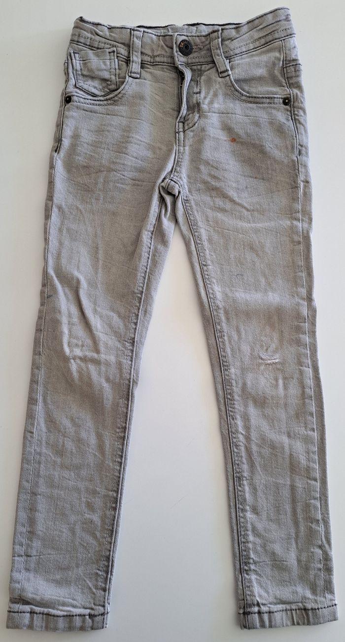 Lot de 2 jeans garçon 6 ans ABE tachés-troués - photo numéro 6