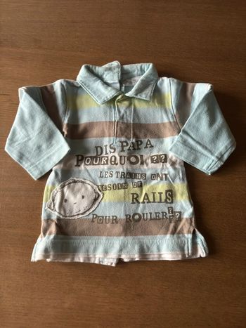 Polo manches longues
