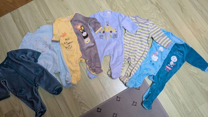 Lot de 6 pyjamas chauds 3 mois