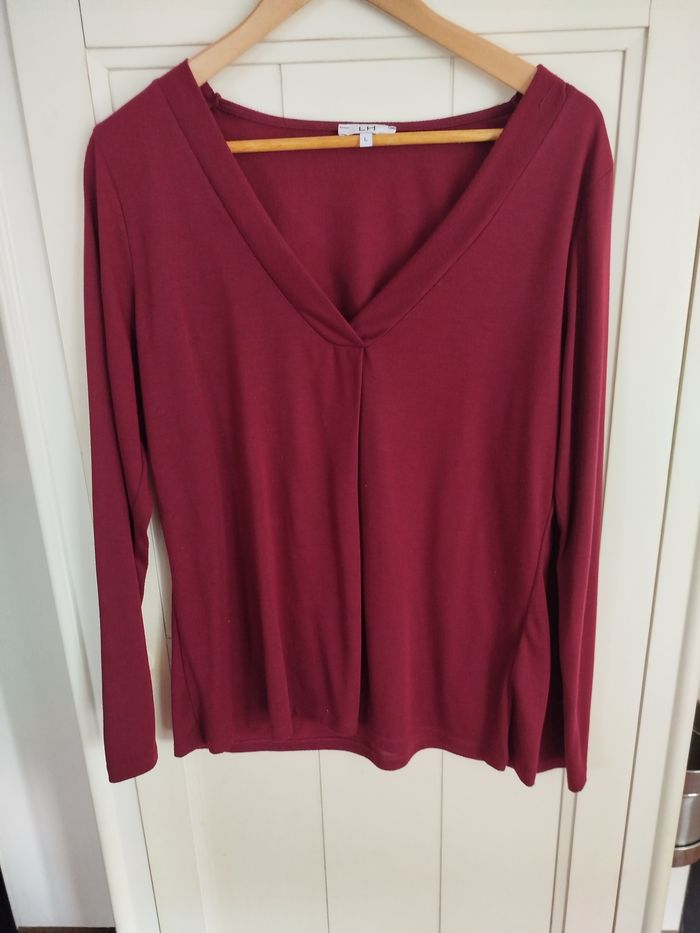 Tunique bordeaux