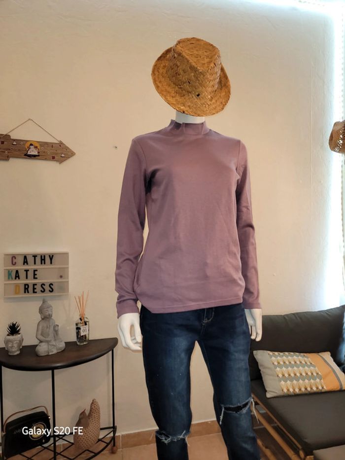 Pull col cheminée
