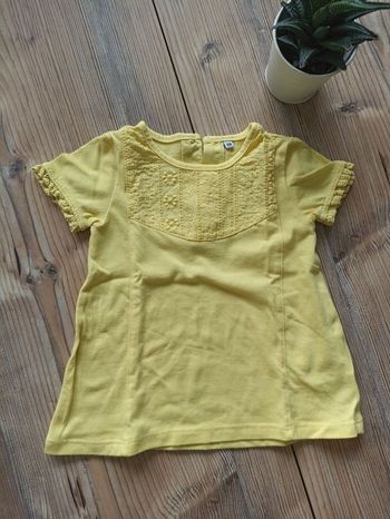 T-shirt manches courtes fille 6 mois