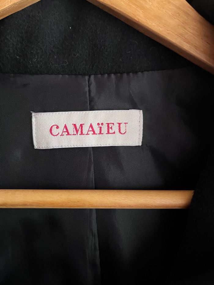 Cape bleu foncé taille 36 - photo numéro 3