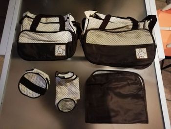 Set de 5 pcs sac à longé