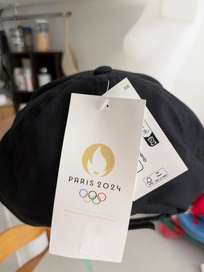 Casquette noire JO paris 2024 neuve - photo numéro 2