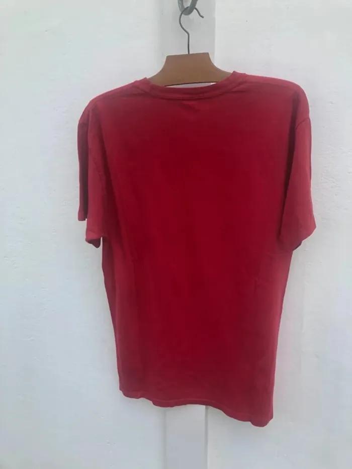 T-shirt vintage NFL red 1960 New England Patriots Mens M - photo numéro 10