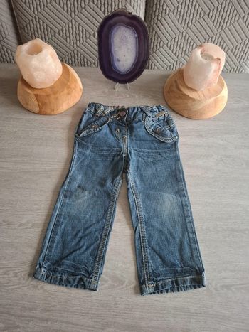Pantalon jean fille 18 mois
