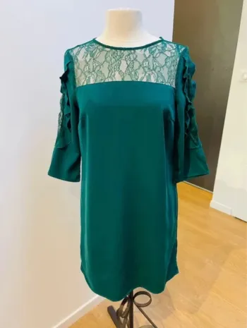 Superbe robe chic avec dentelle Camaïeu neuve 🌸 38 M