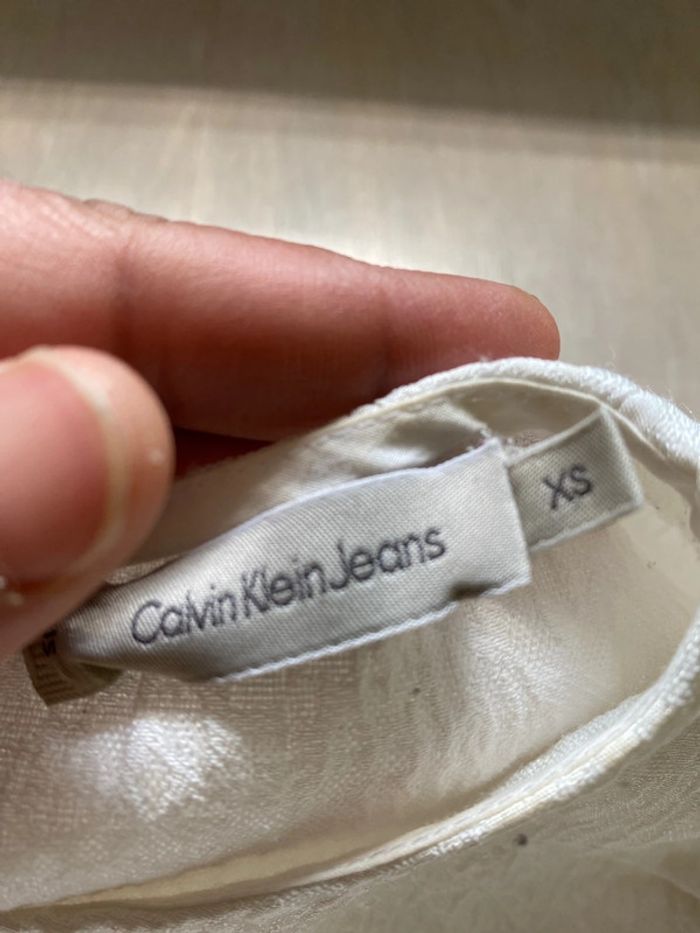 Débardeur chic blanc taille xs - photo numéro 3