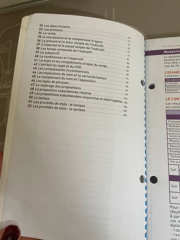 Brevet Français 3e: Fiches détachables - photo numéro 3