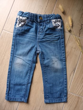 Jean détail  crochet