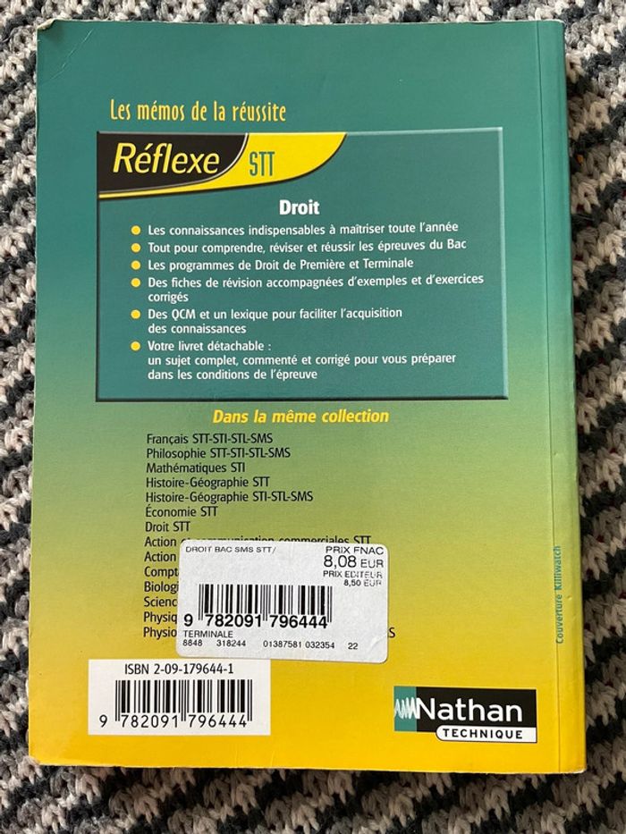 Livre Droit STT - photo numéro 2