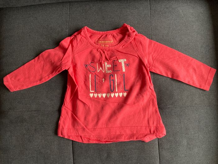 T-shirt manches longues 12 mois