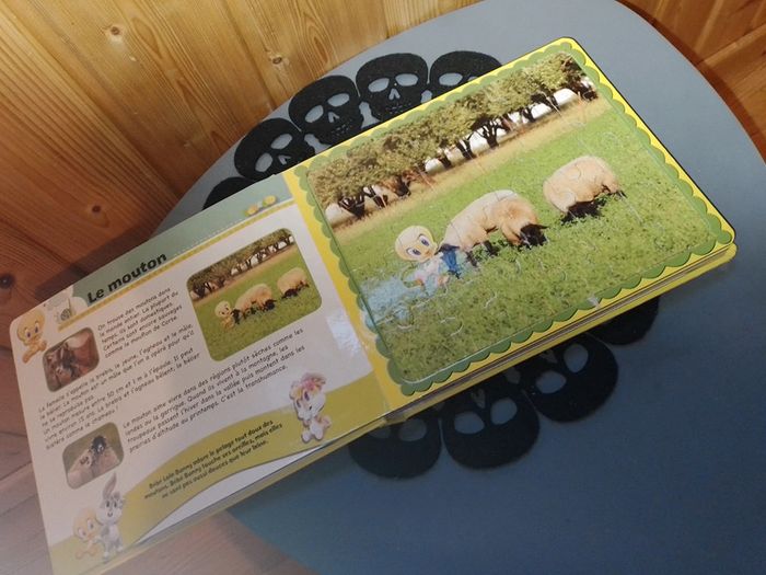 Livre puzzle les animaux de la ferme - photo numéro 7