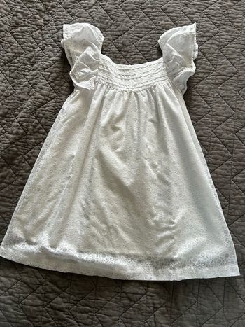 Jolie robe blanche de cérémonie enfant « Sergent Major »