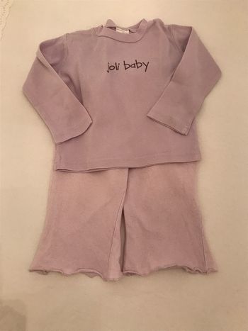 Pyjama Lilas 18 Mois