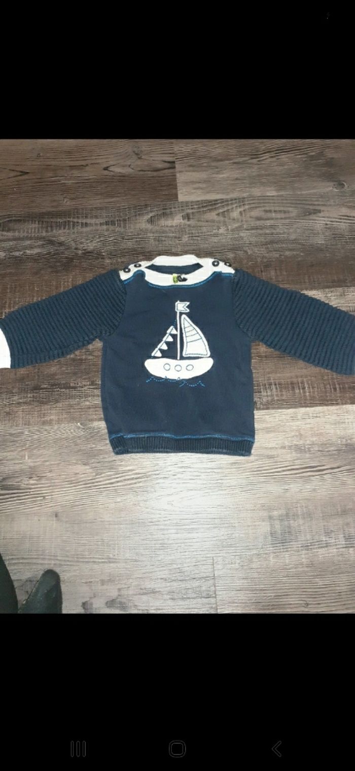 Pull avec manches en tricot