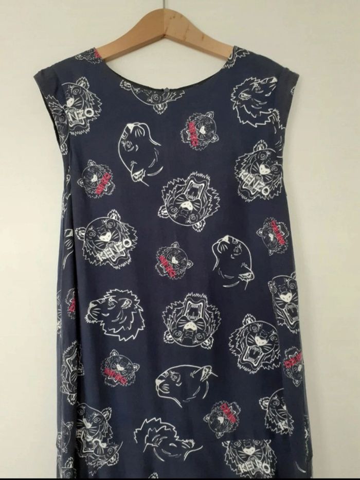 Robe bleu 10 ans Kenzo - photo numéro 3