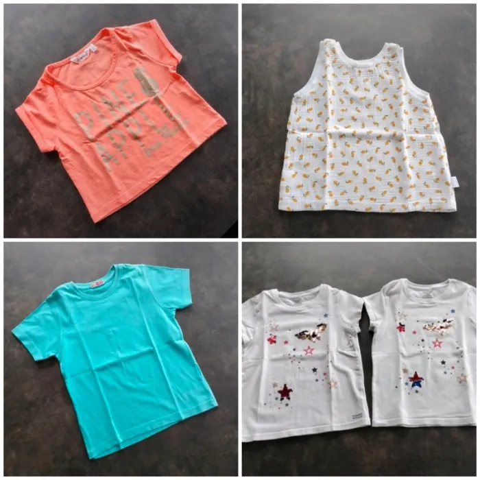 Lot 24 pièces  4 ans printemps-été - photo numéro 4