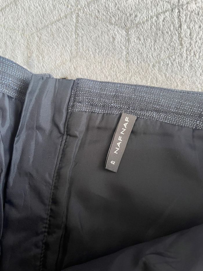 Jupe Courte Bleu Marine - Naf Naf - Taille 42 👗 - photo numéro 5