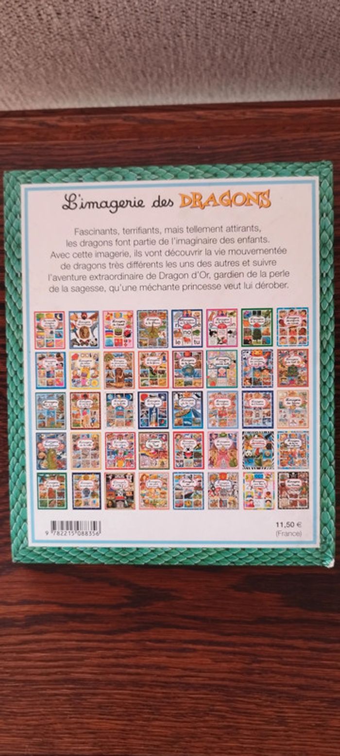 L'imagerie des dragons Descriptif. Éditeur Fleurus - photo numéro 2